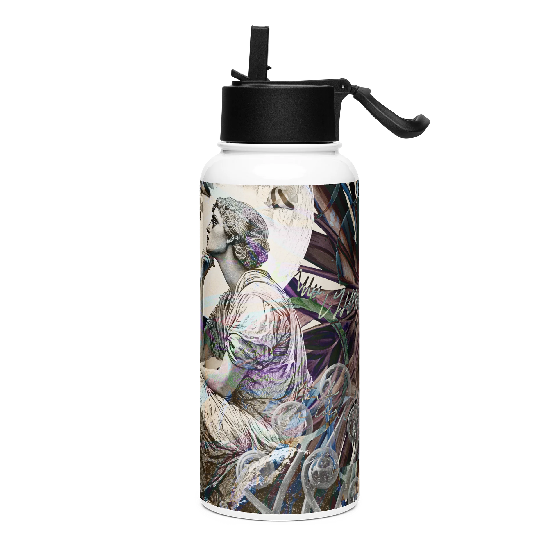 Sueño de Luna (Moon Dream) by Edward Martin Stainless Steel Water Bottle product image (3)