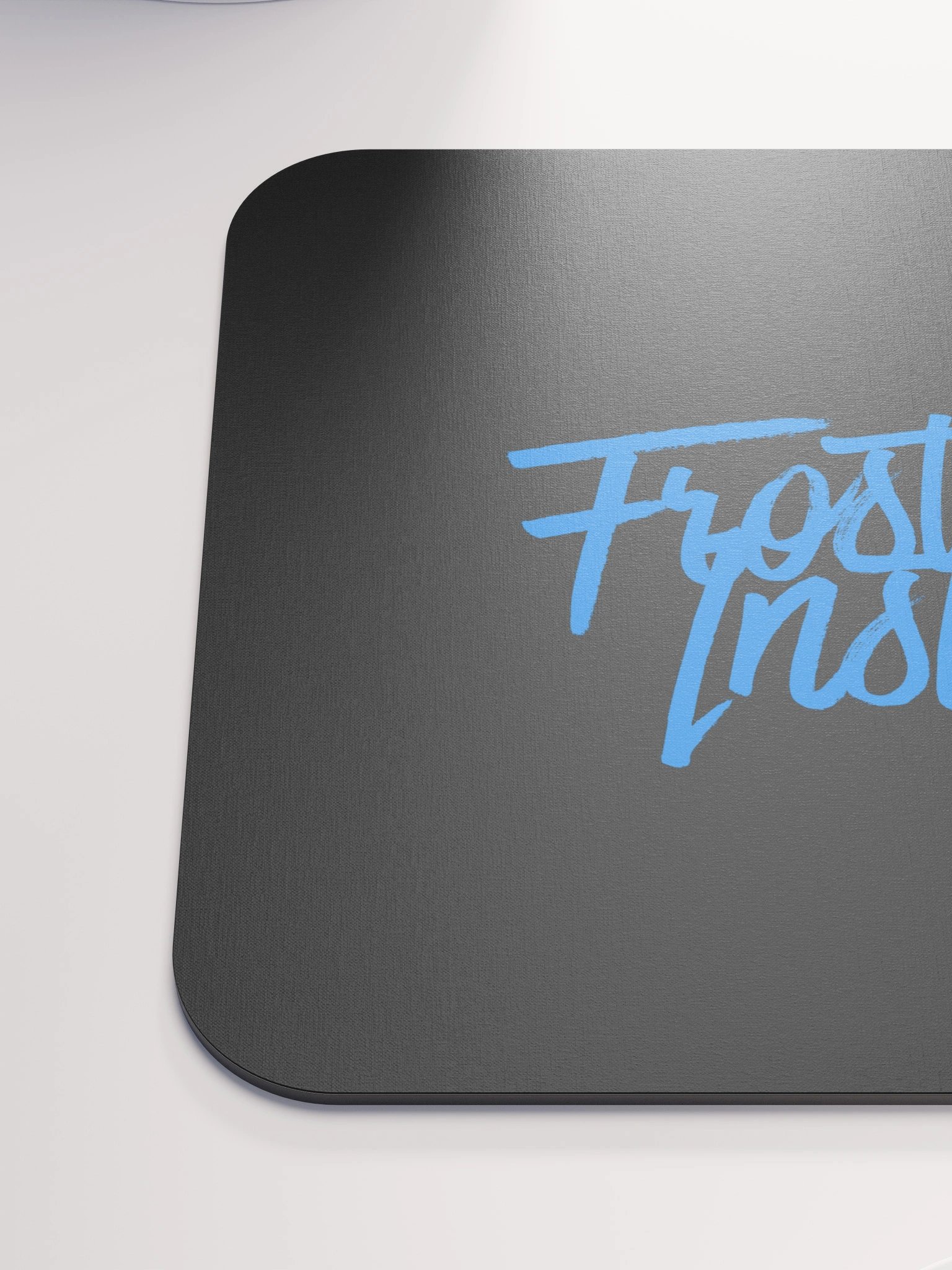 Frostline Logo Mouse Pad Black product image (6)