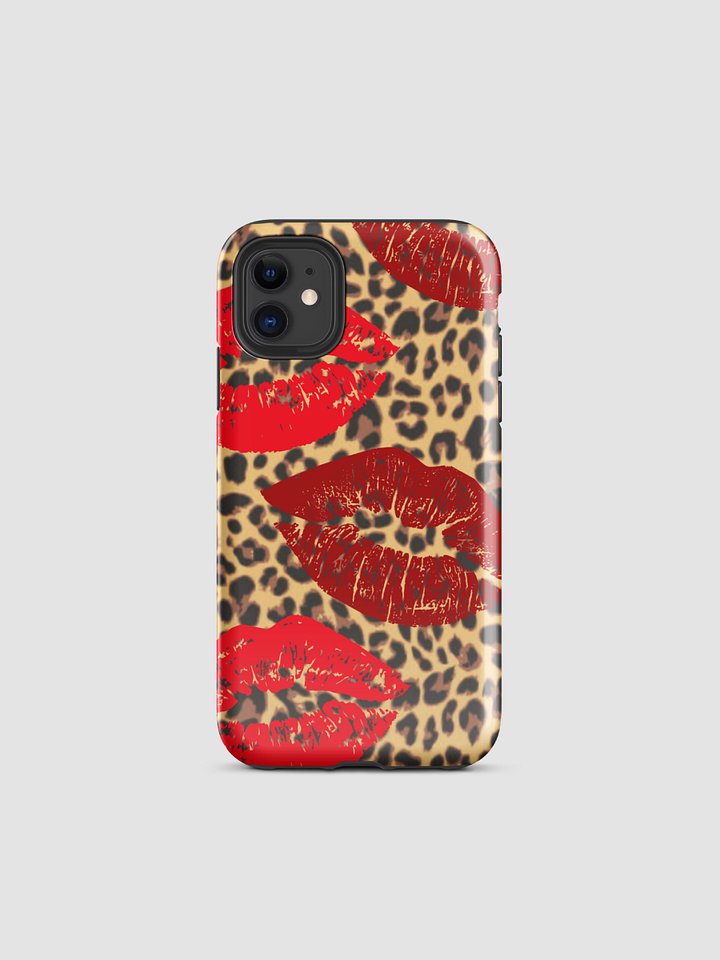kiss me red i phone case product image (1)