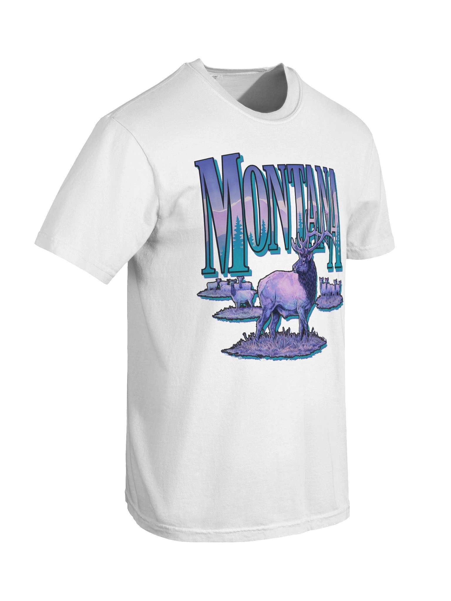 The 90s Montana Elk Tee product image (8)