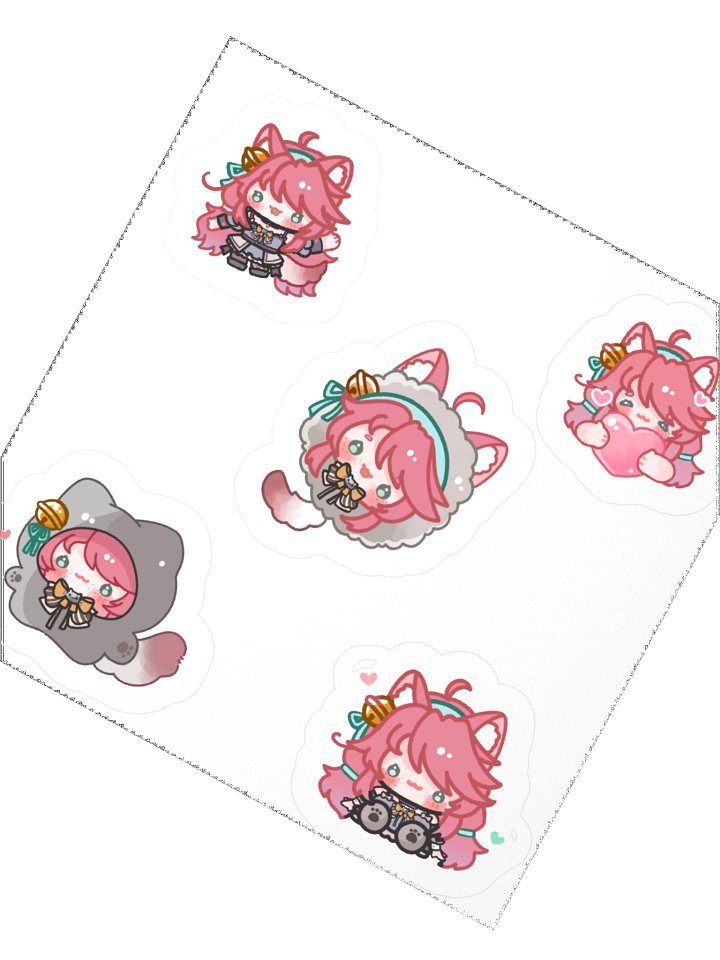 Chibi Chaos Kiss Cut Sticker Set product image (4)