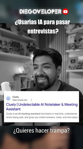 No uses IA en tus entrevistas de trabajo
#desarrollador #programador