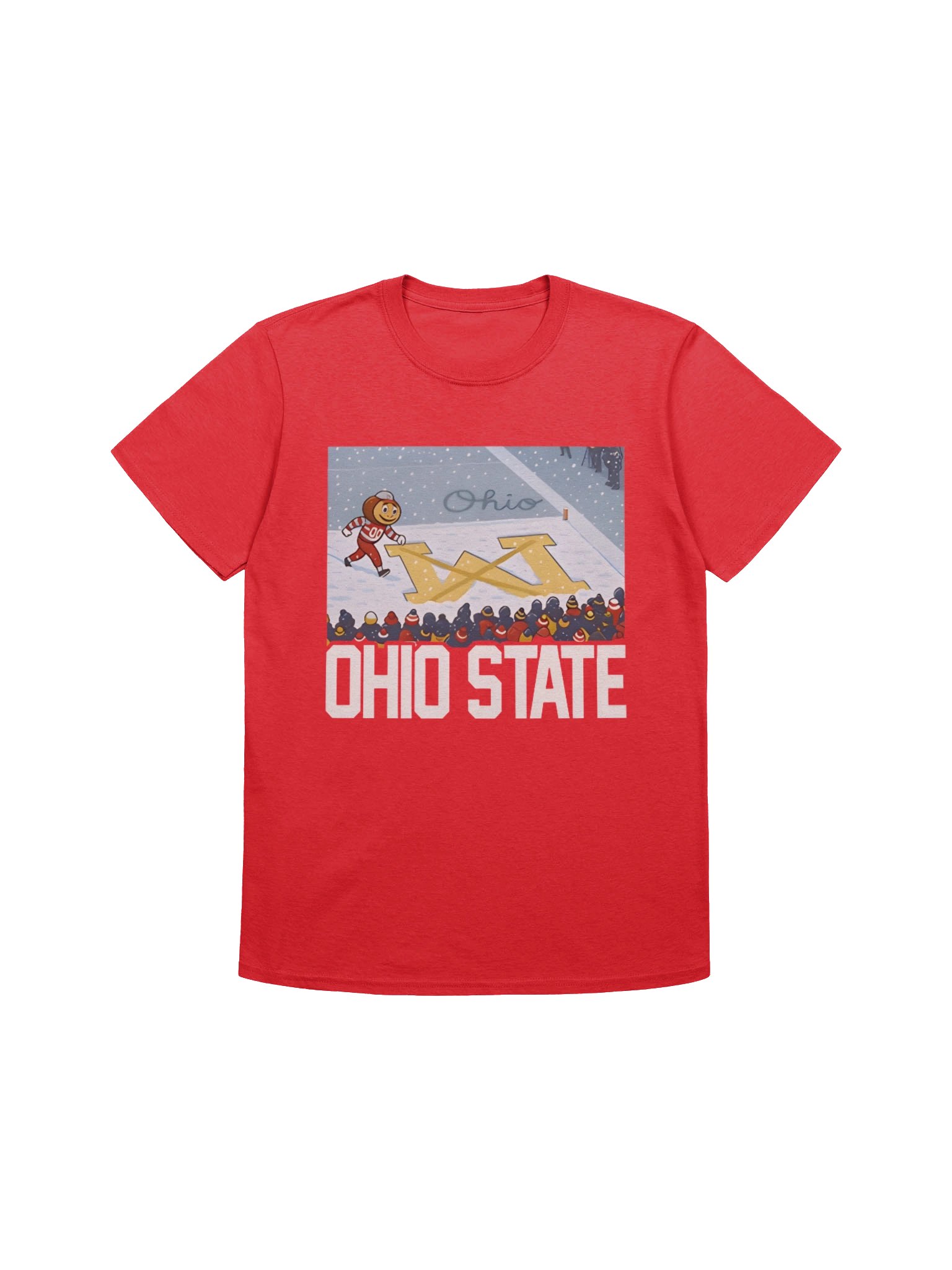 Ohio vs Michigan Rivalry Script Ohio On Big M the Greatest Rivalry in College Shirt product image (8)