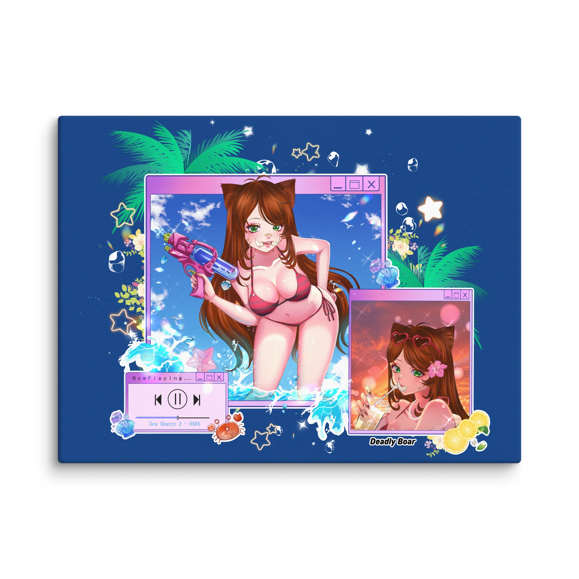 Summer Boar - Canvas product image (1)