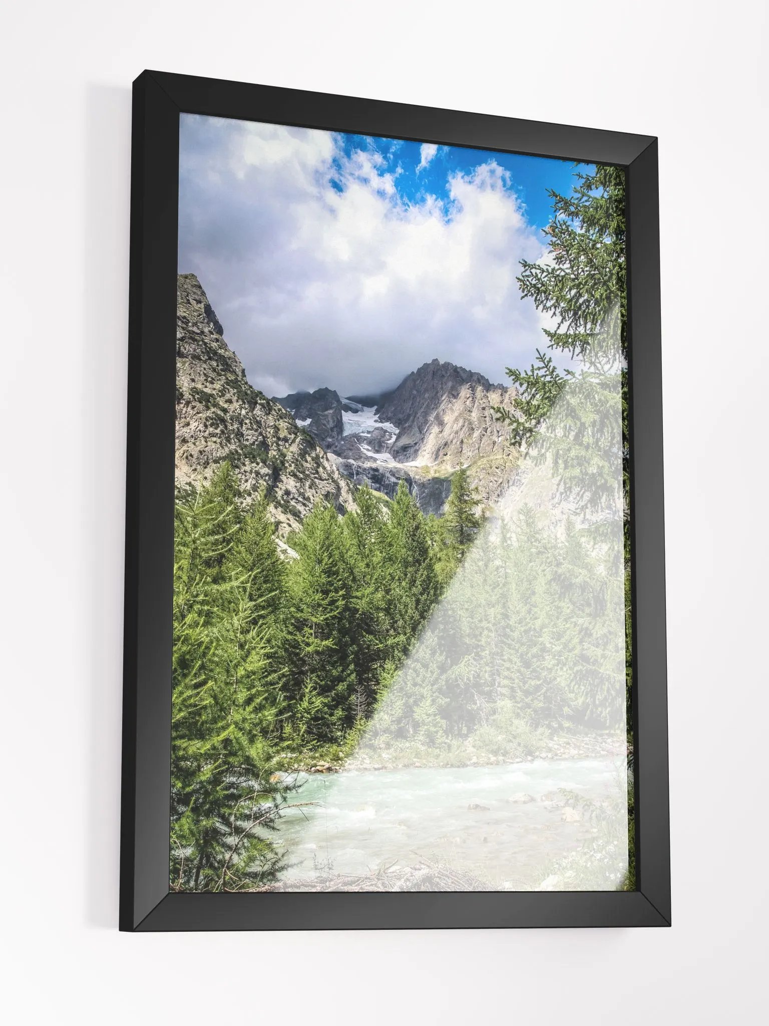 Print Fine Art - Lavachey, Torrent de la Malatrà, Val Ferret - French Alps product image (5)