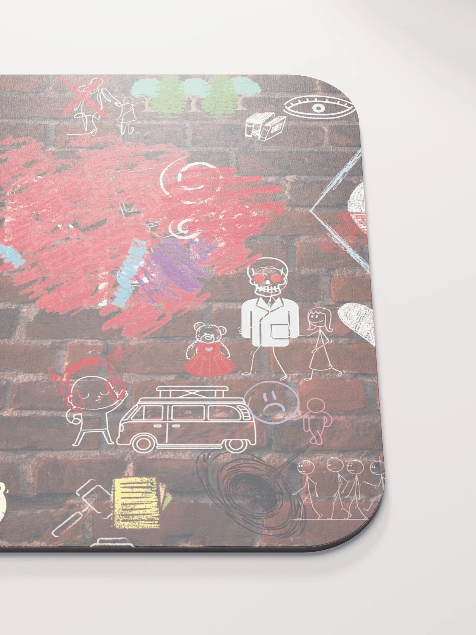 Posy Doodle Mouse Pad product image (1)