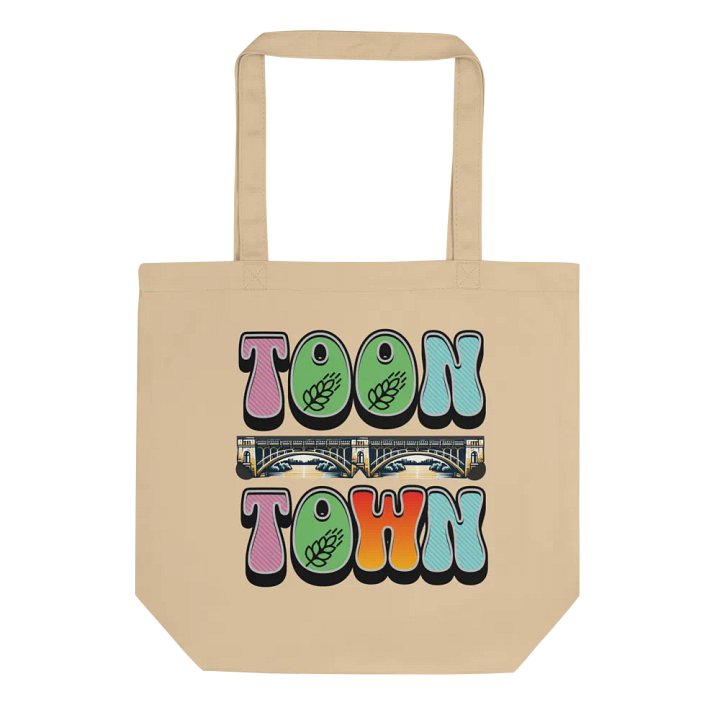 Toon Town Saskatoon Eco-Friendly Tote Bag product image (1)