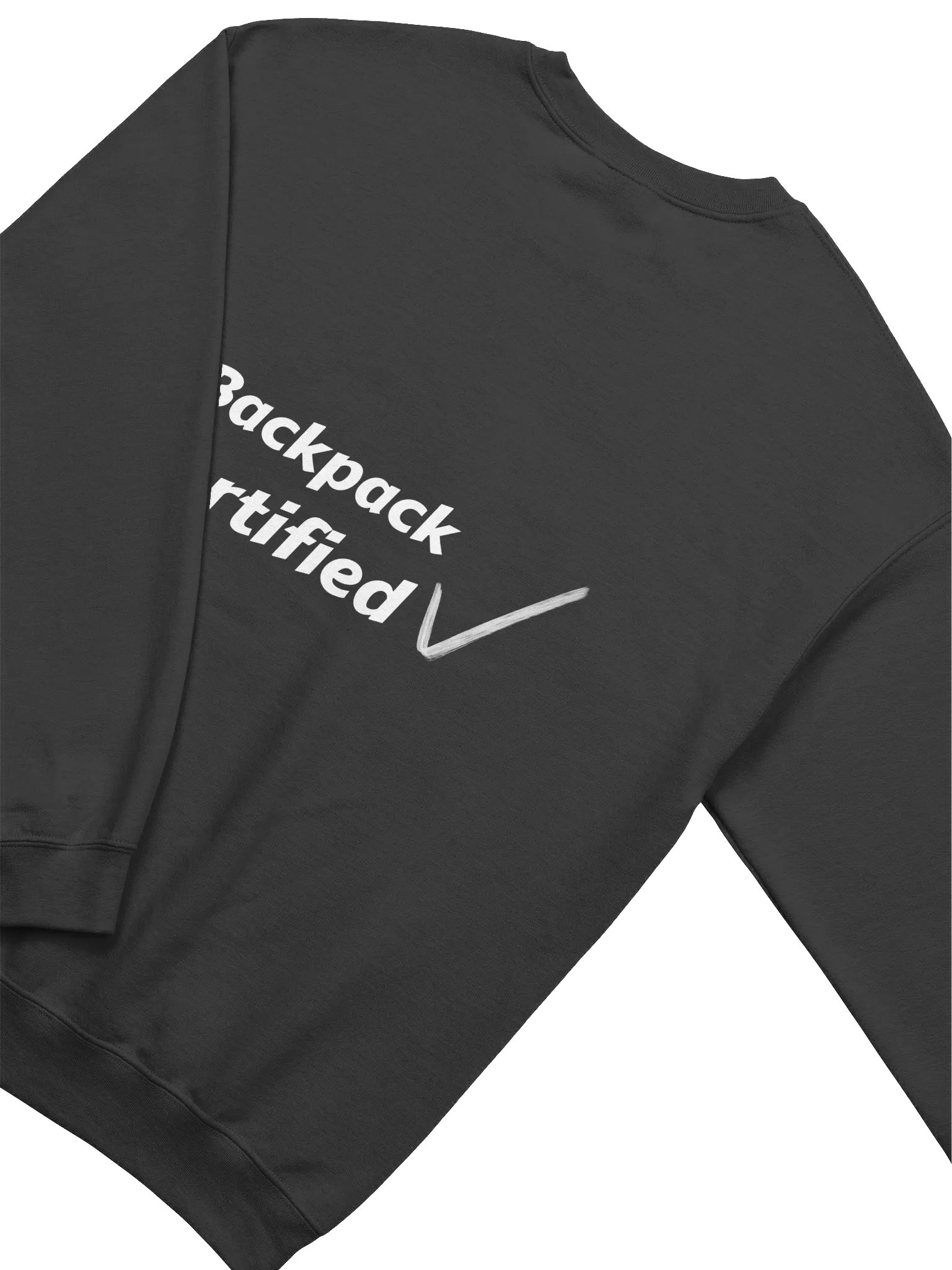 Backpack Certified Sweater Black product image (4)