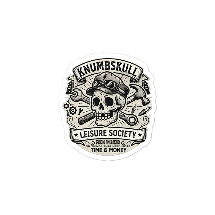 Knumbskull Leisure Society Decal Sticker product image (2)