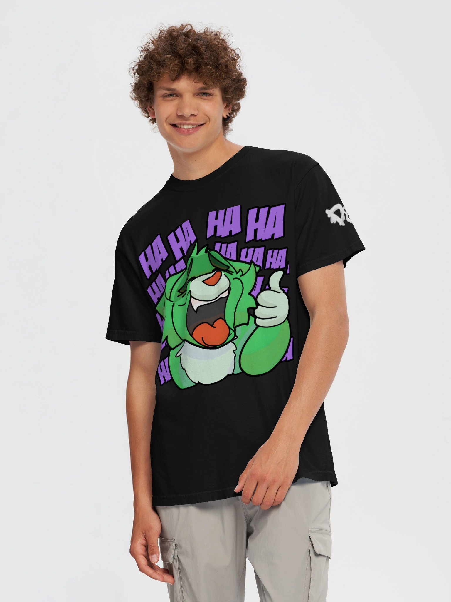 Laughing d20 t-shirt product image (5)