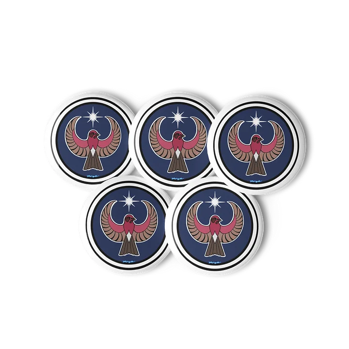 Purple Finch- Resistance. NH. (5-pack buttons) product image (2)