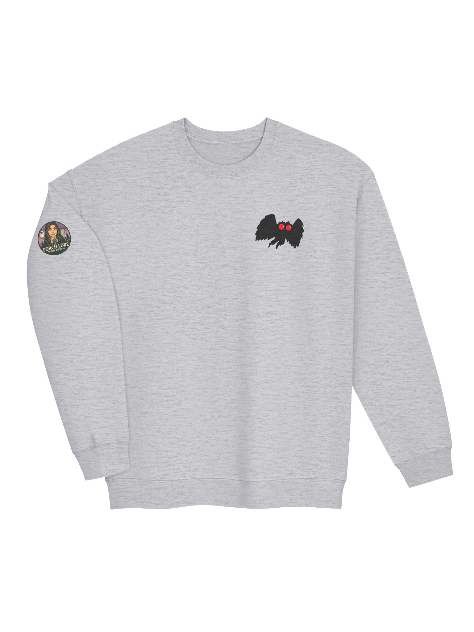 MOTHMAN POCKET CRYPTID CLASSIC CREW NECK SWEATSHIRT product image (11)