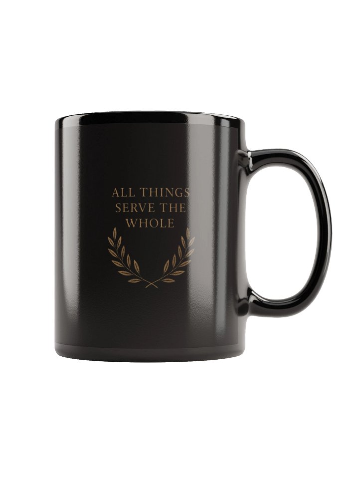 Stoicism Wisdom Black Mug product image (2)
