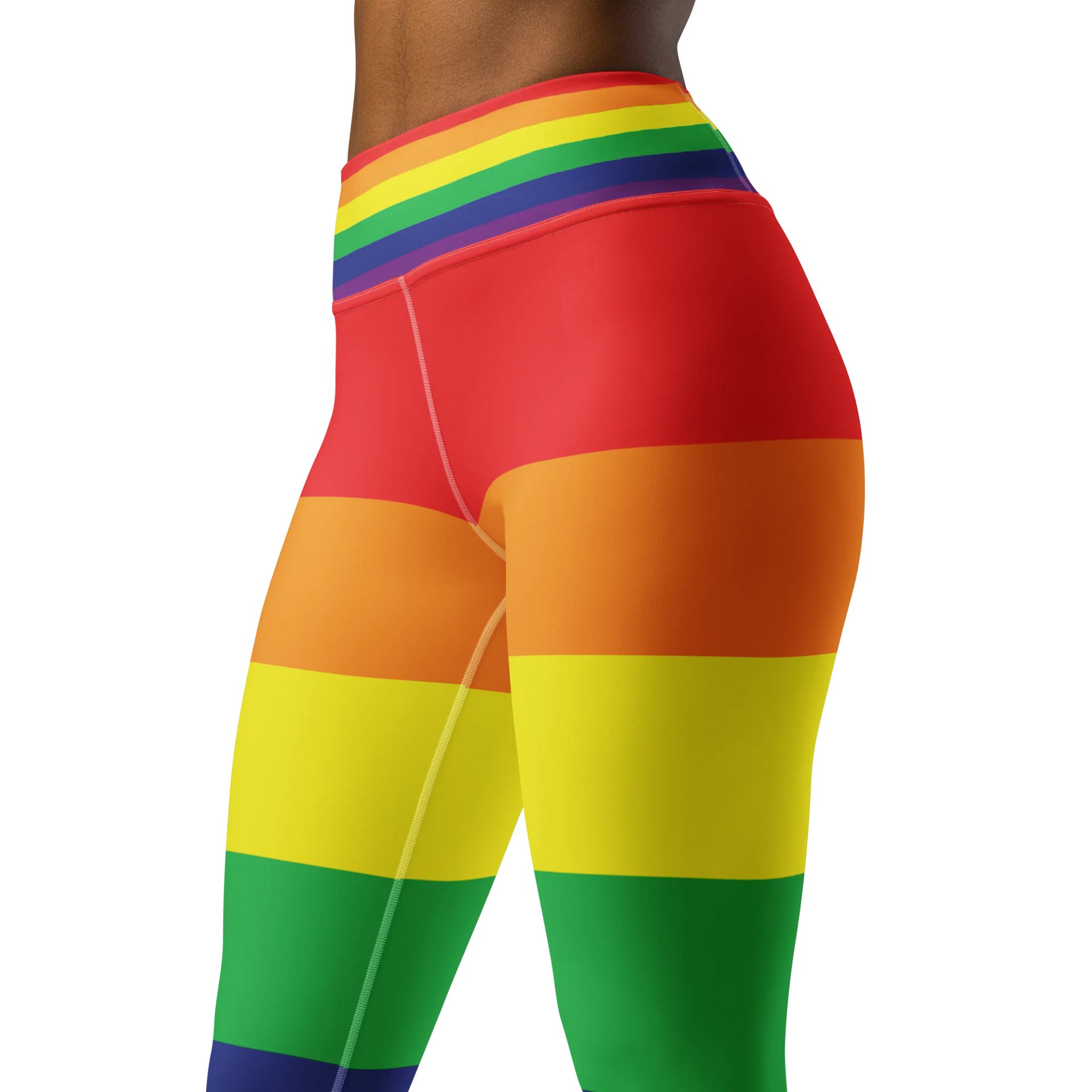 Rainbow Pride Flag Leggings product image (4)
