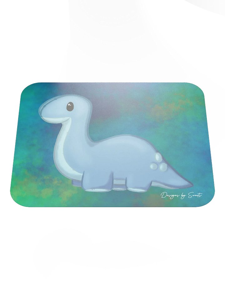 Cozy Brontosaurus Plushie Mouse Pad product image (1)