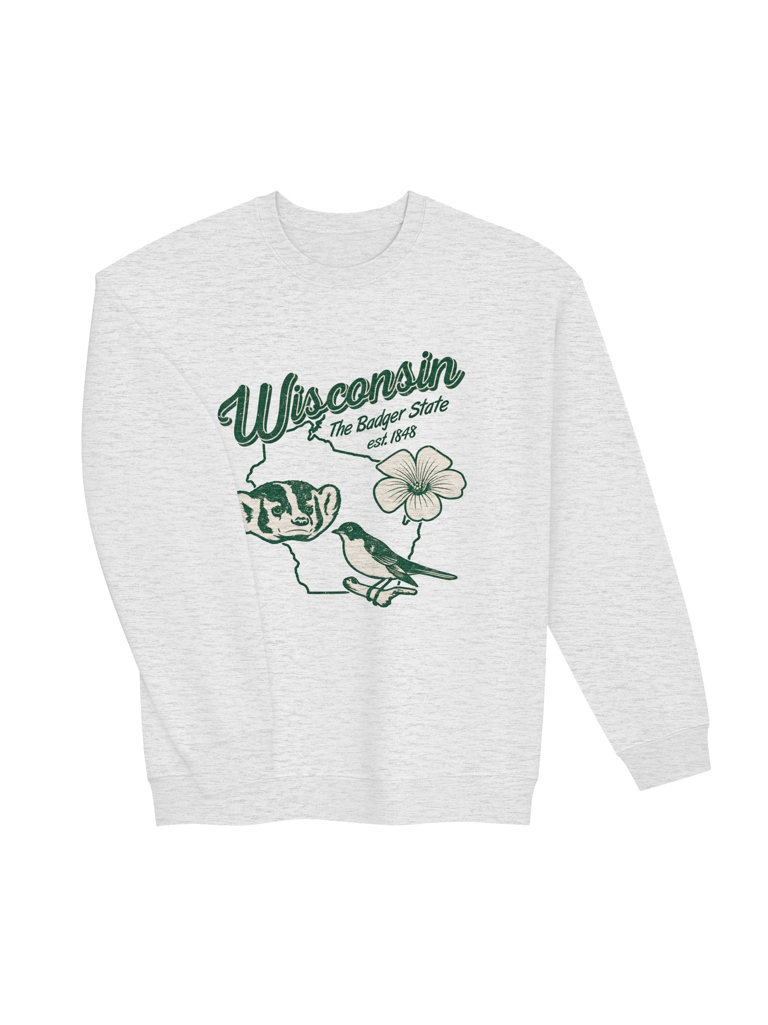 Vintage Wisconsin Badger State Crewneck product image (3)