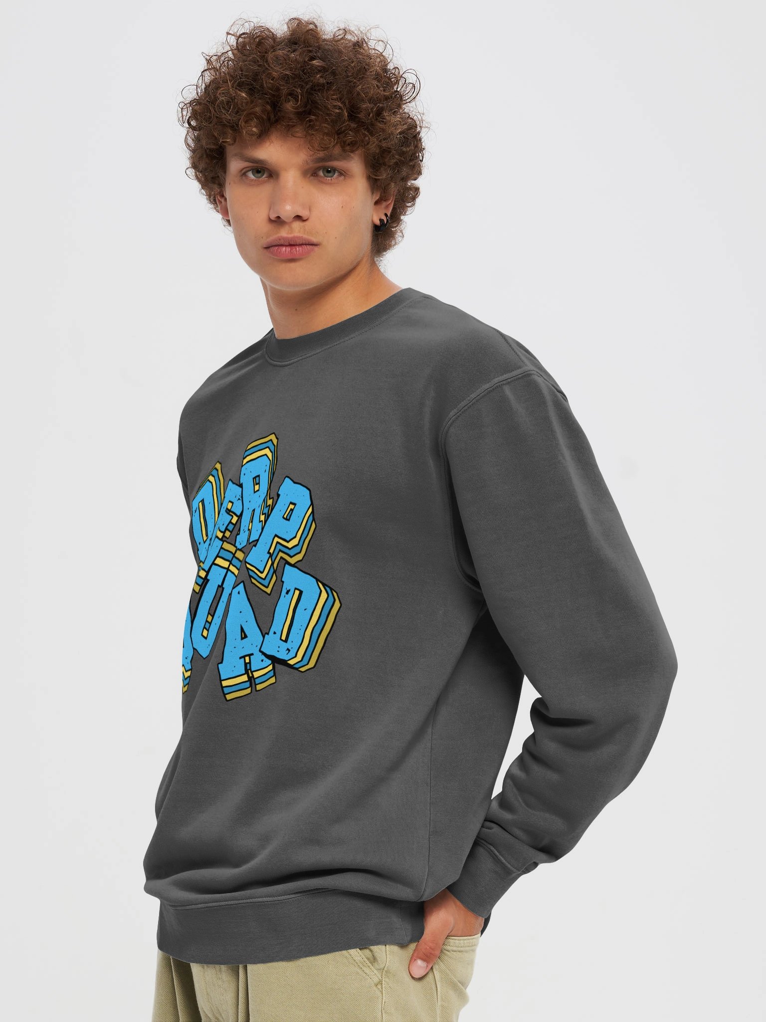 Derp Squad Type Lettering Sweater product image (61)