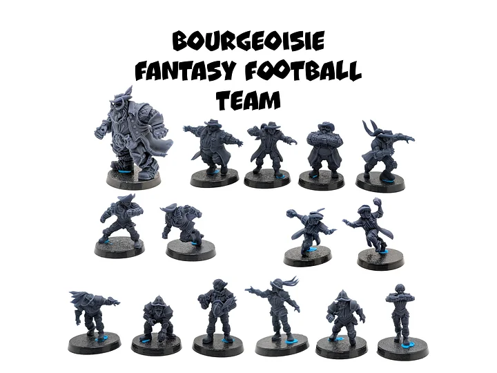 Bourgeoisie Fantasy Football Team - UGNI Miniatures product image (1)