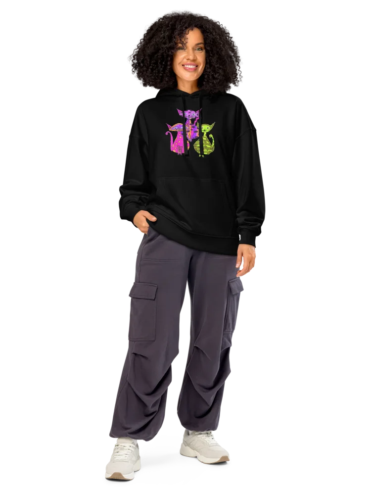 Cosmic Cats Unisex Hoodie product image (8)