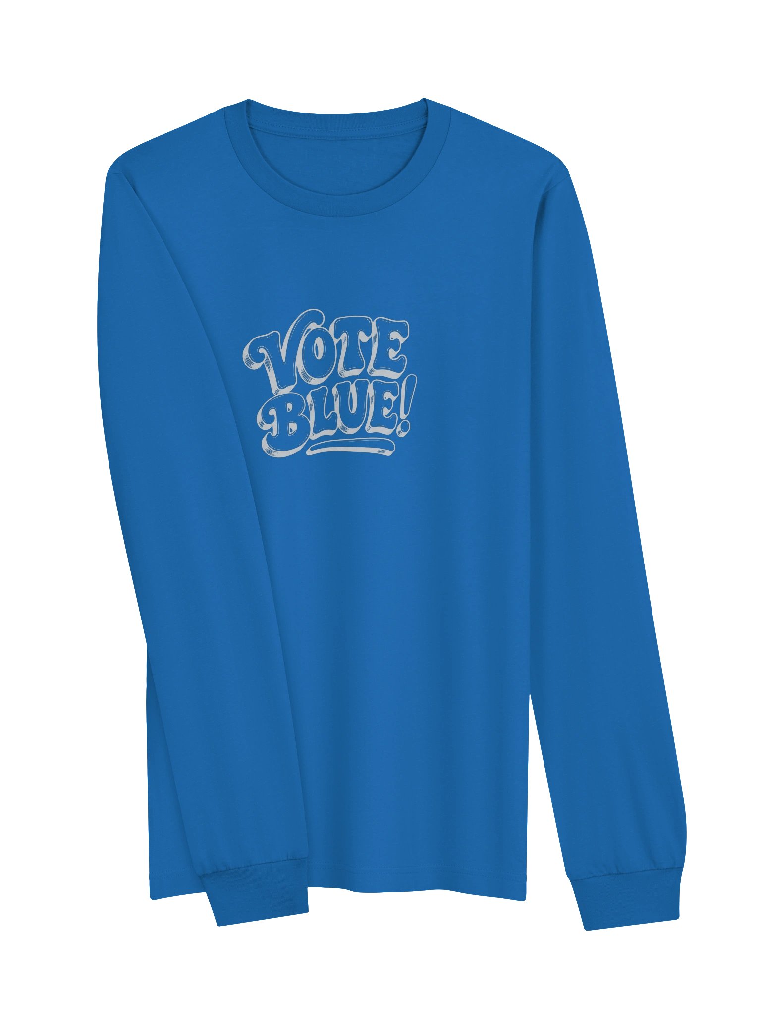 Brazen Candor – Get Your Butt in the Booth! Long Sleeve Tee - Blue product image (3)