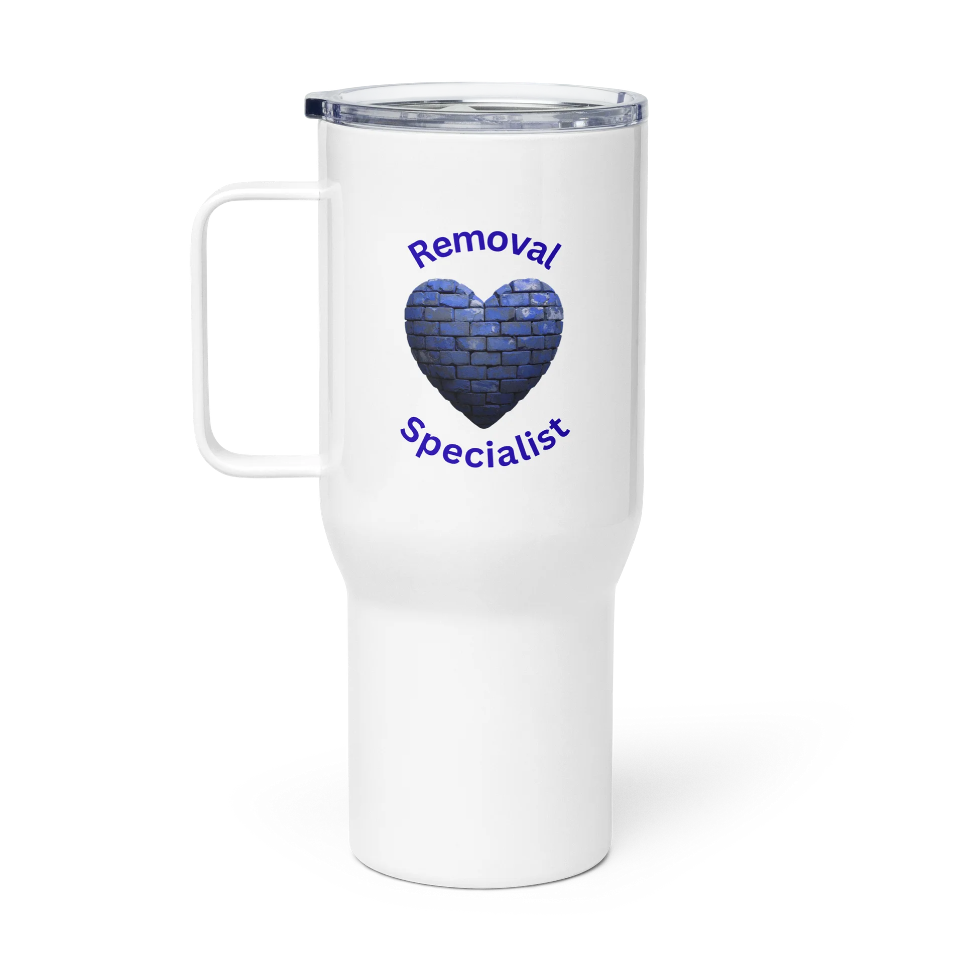 Heart Wall Removal Specialist 25 oz or 40oz Tumbler-Blue Brick product image (1)