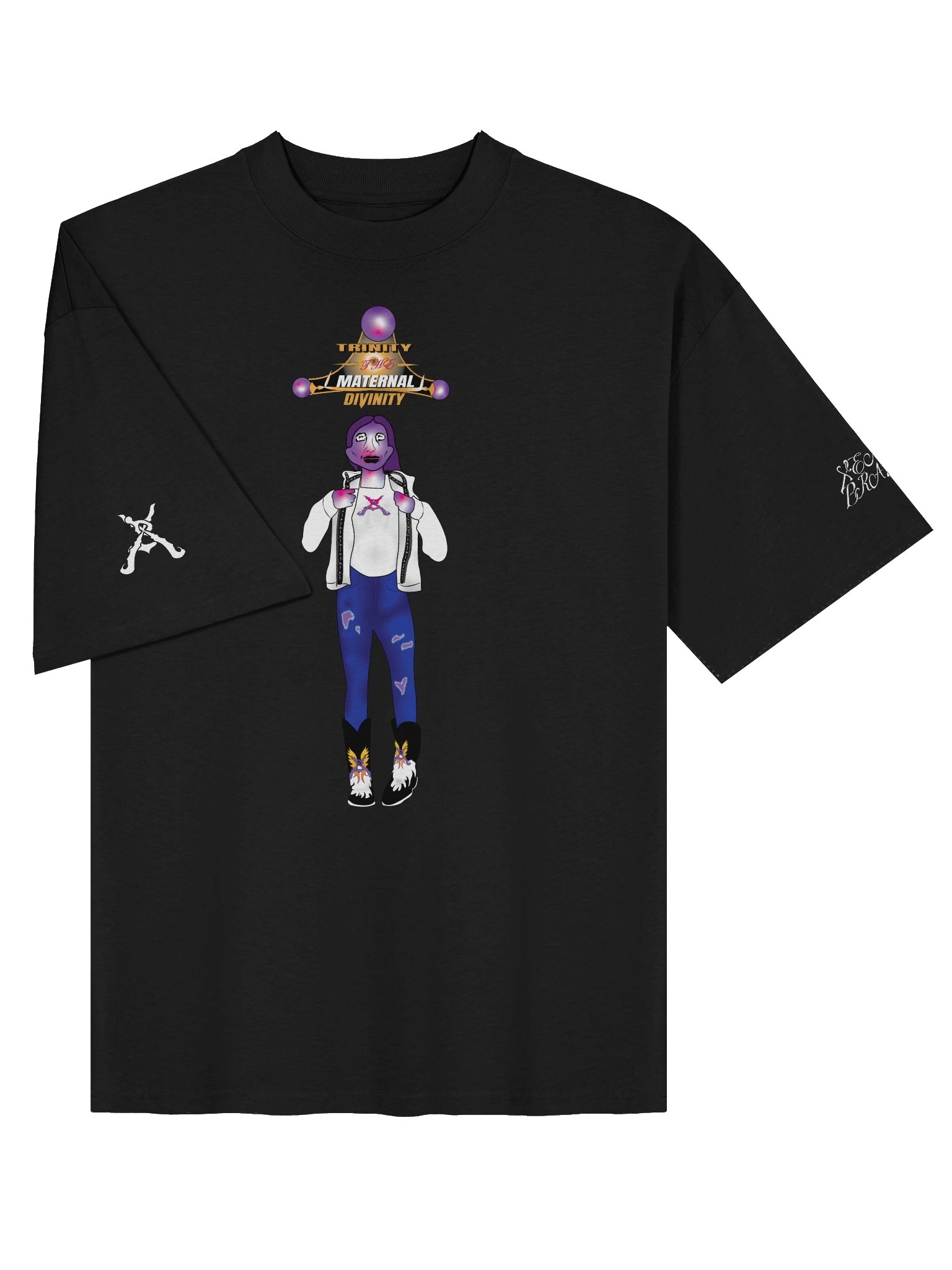 Trinity the Maternal Divinity Xenon Braun Tee product image (3)