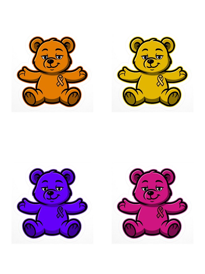 Warm Spectrum Bear of Sharing Sticker Bundle product image (1)