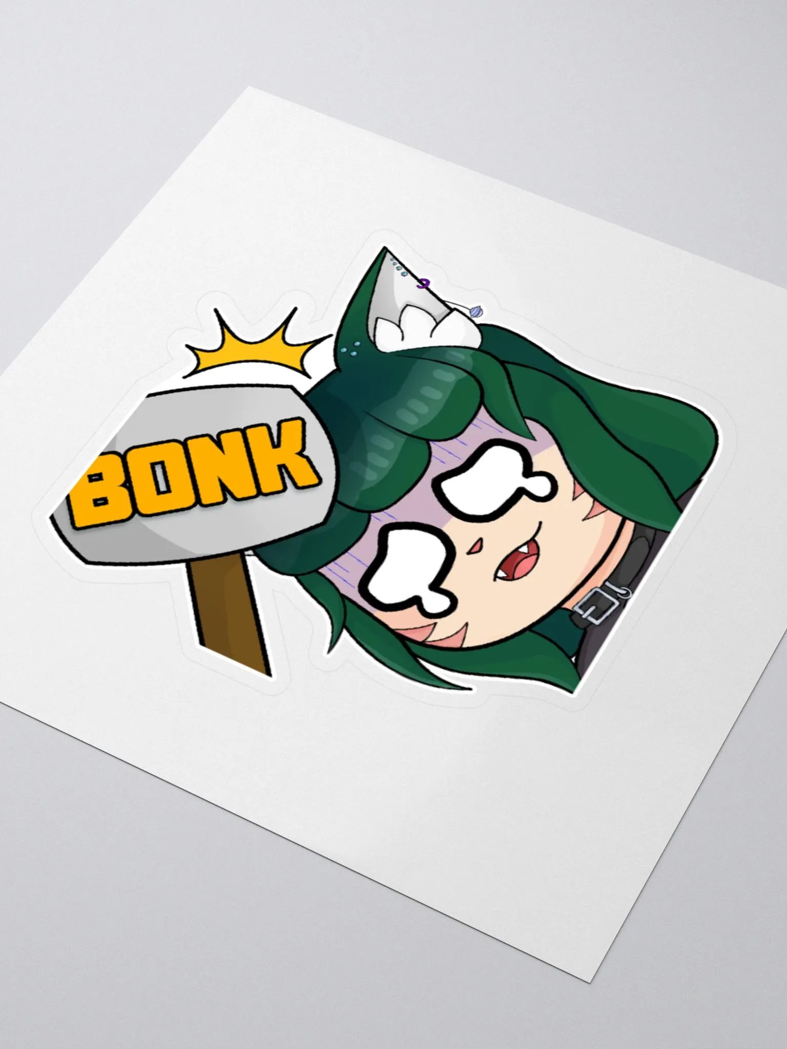 Opal-chan Bonk Sticker product image (3)