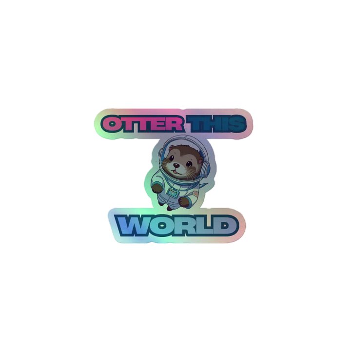 Team Rick Otter This World Sticker product image (1)