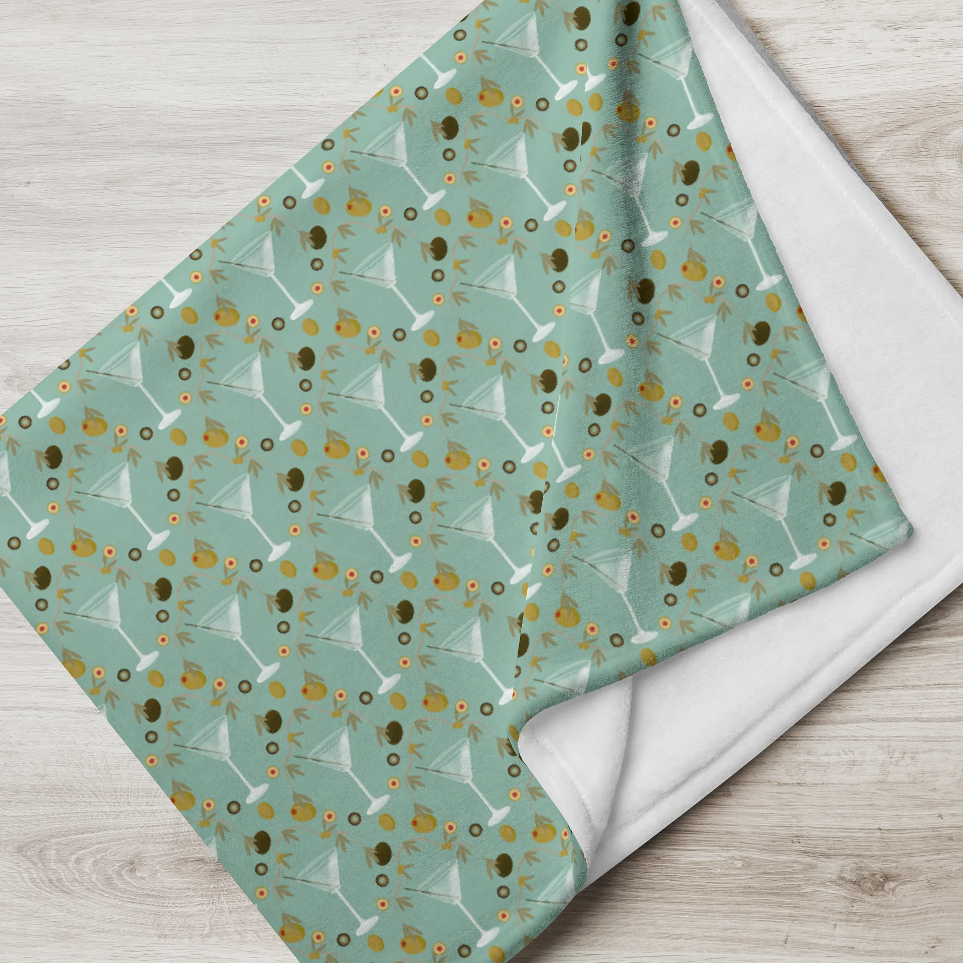 Diamond Martini Twist Throw Blanket product image (3)