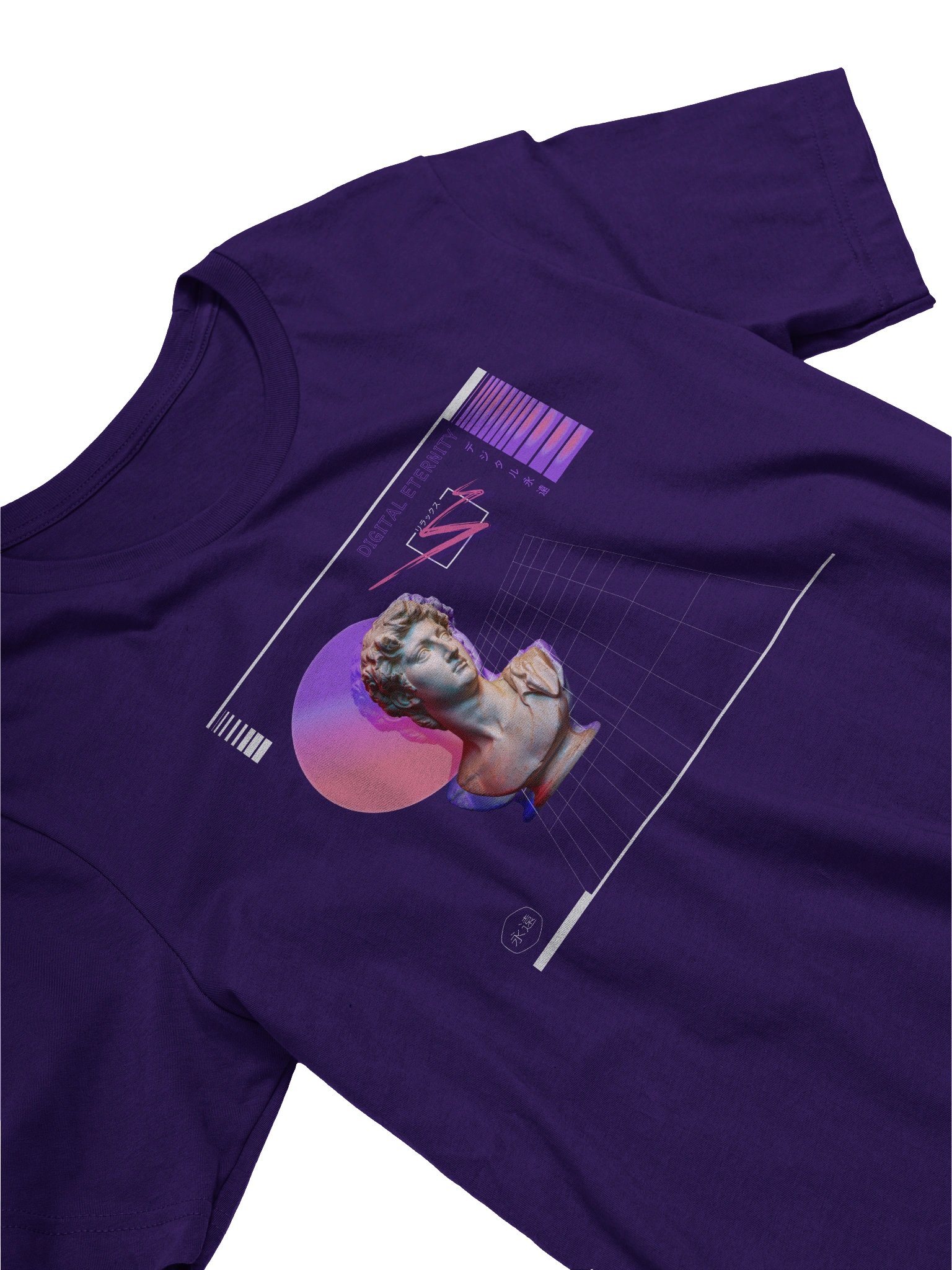 Digital Eternity Vaporwave Aesthetic T-shirt product image (8)
