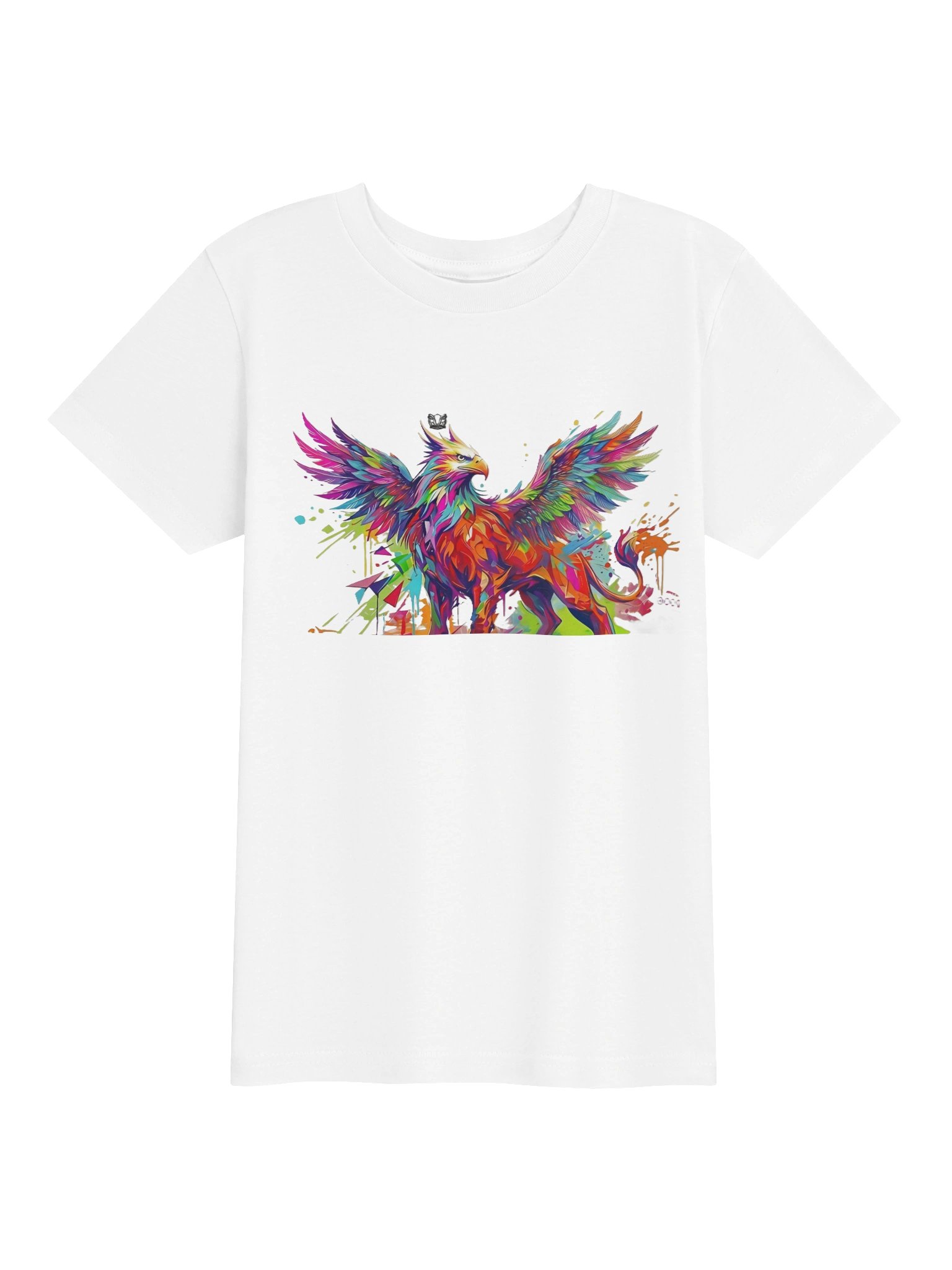 Rainbow Gryphon Youth Tee product image (17)