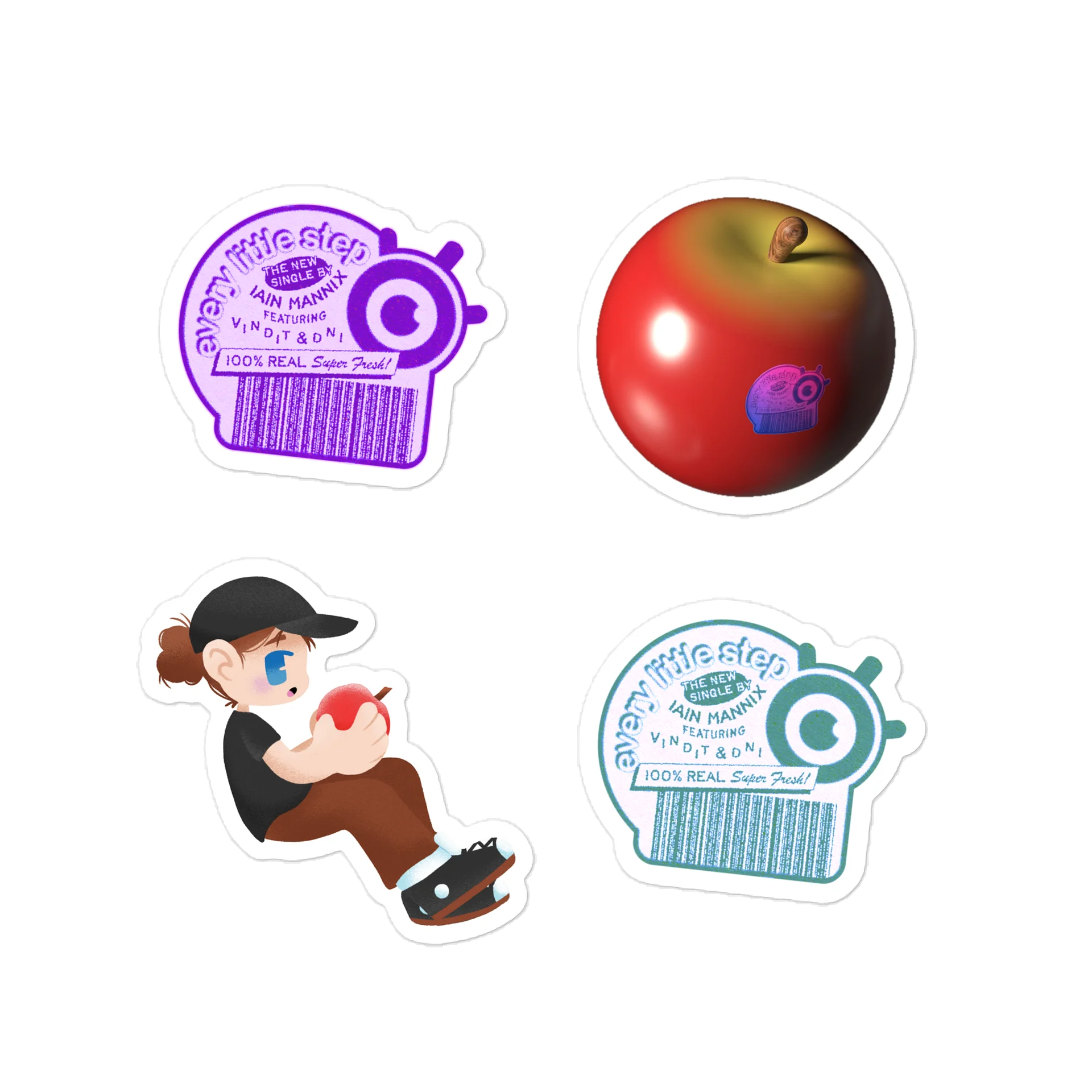 Every Little Step Sticker Pack 002 product image (1)