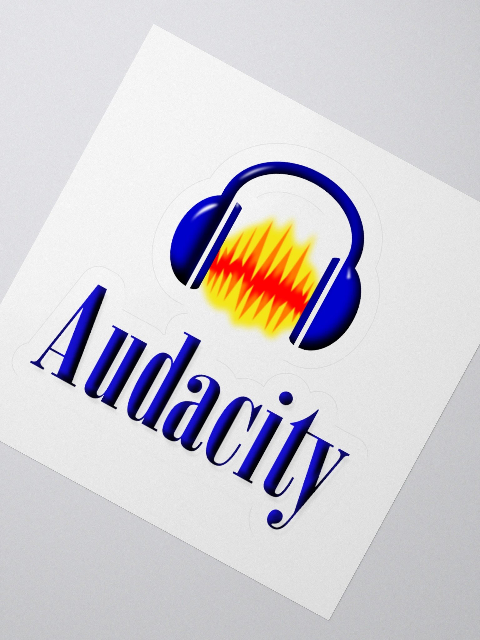Audacity Retro Sticker product image (4)