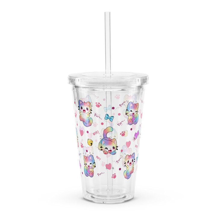 Rainbow Kitty Tumbler product image (1)