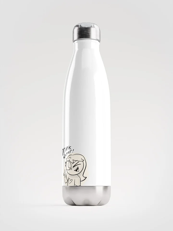 Indy "Drink Water" Water Bottle (White version) product image (1)