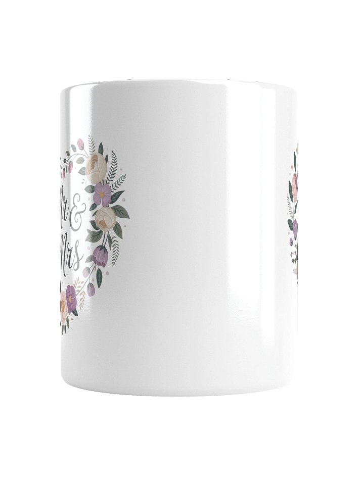 Forever Mr & Mrs Floral Heart Coffee Mug product image (4)
