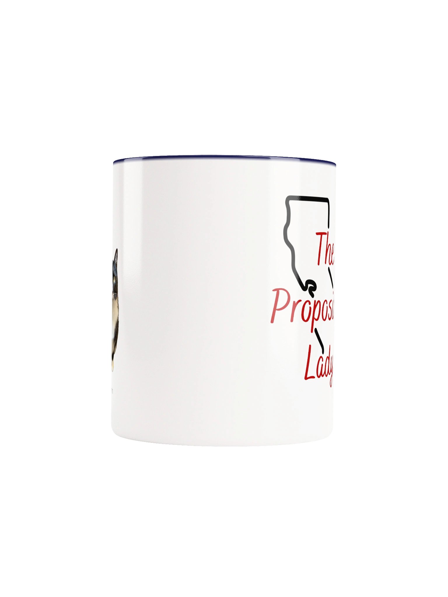 Prop Lady Mug - Blue Inside product image (9)
