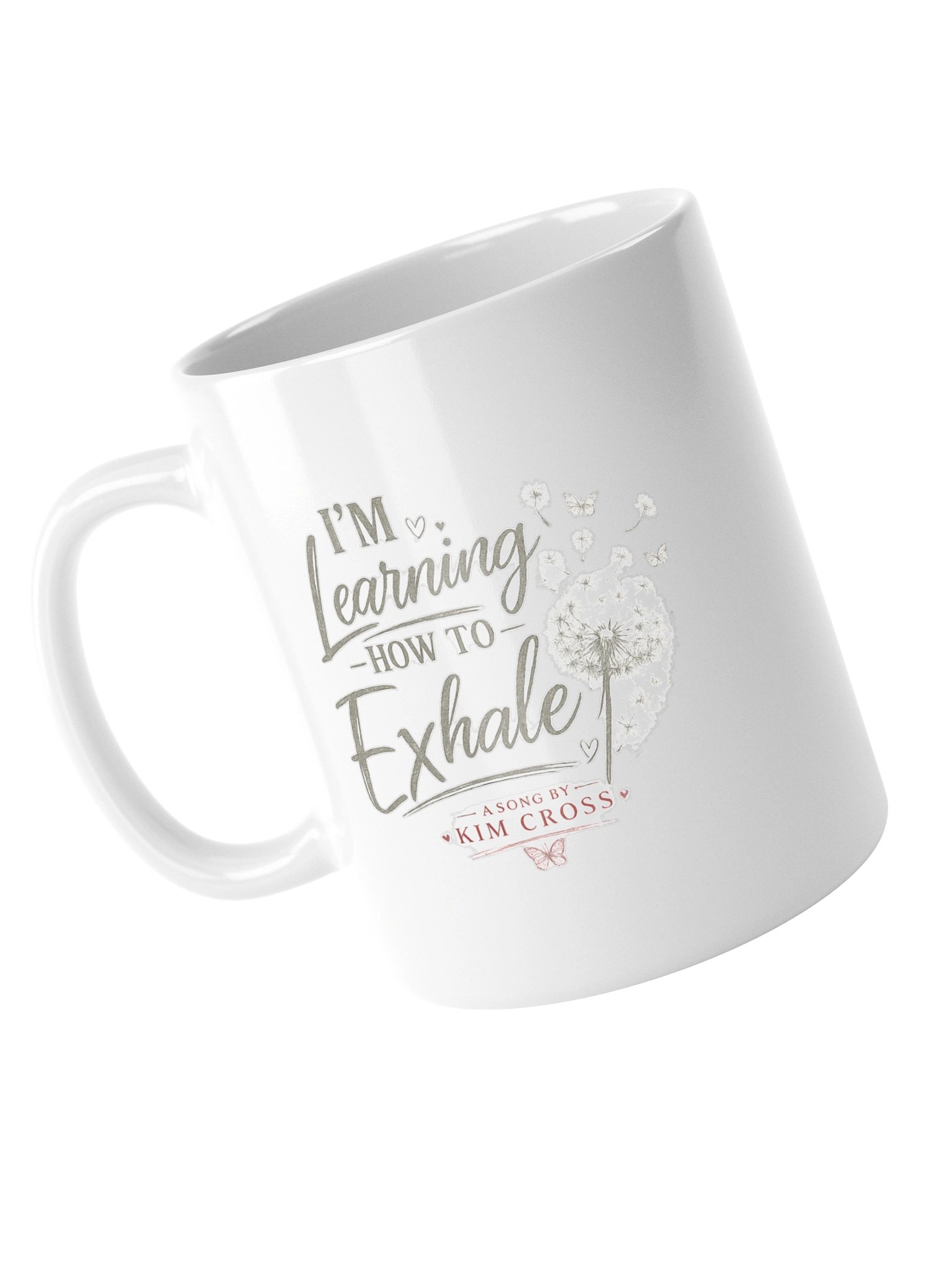 I'm Learning How to Exhale White Coffee Mug product image (13)