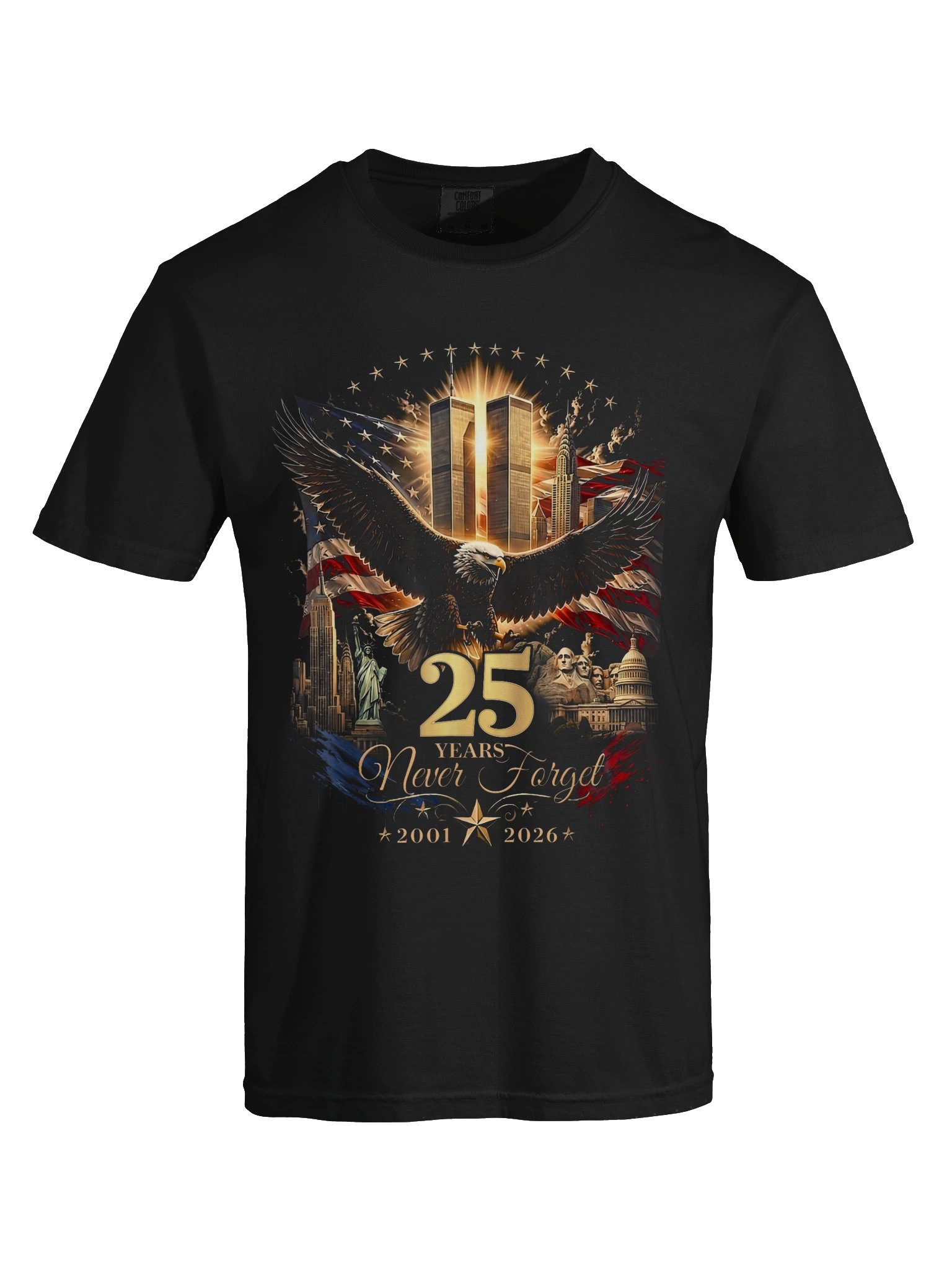Remember Honor Unite 25th Anniversary 9 11 T-Shirt product image (38)