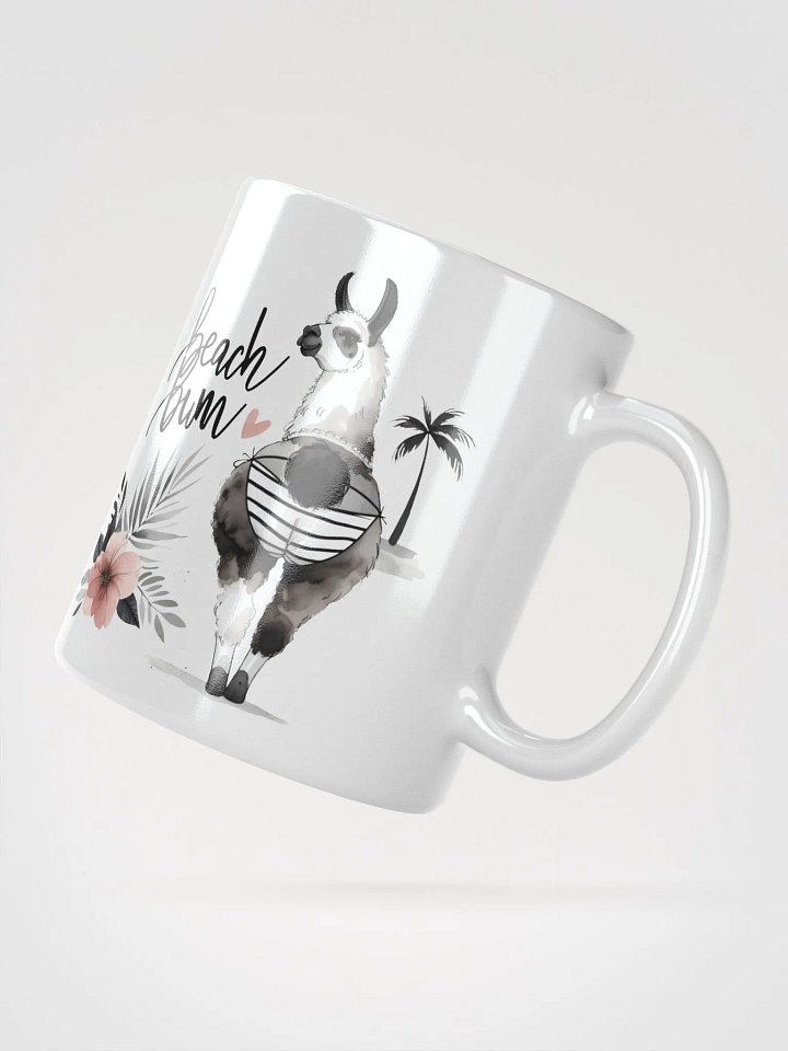 Beach Bum Bikini Llama Mug product image (5)