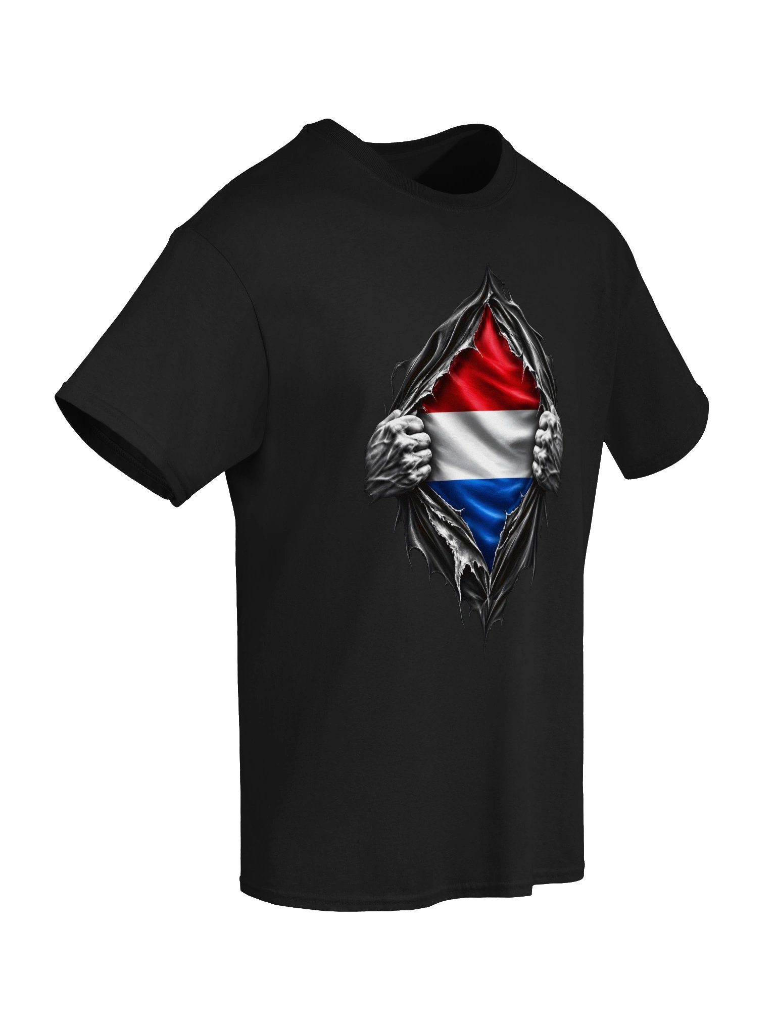 Nederlandse Vlag Gescheurd T-Shirt – Stoer Nederland product image (5)