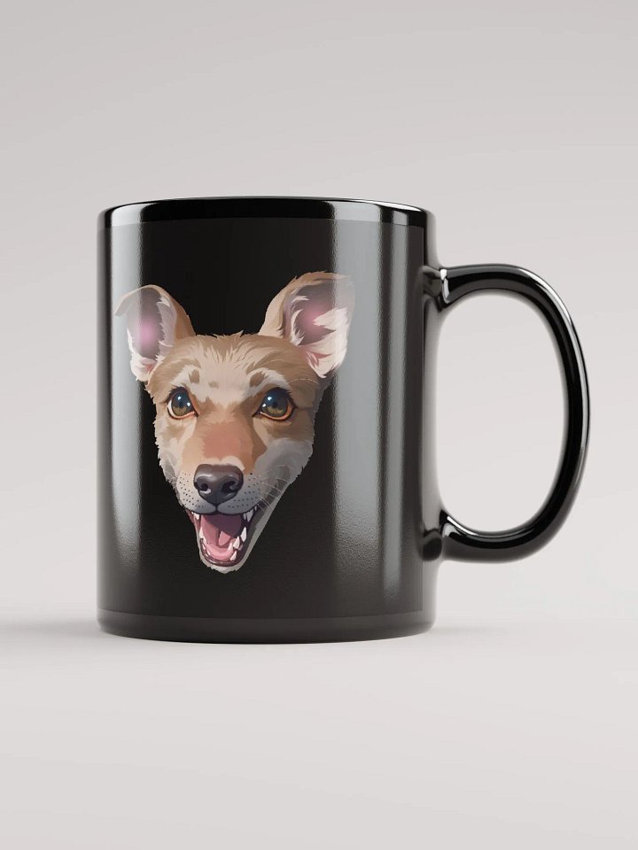 Luna and Mango Black Mug product image (2)