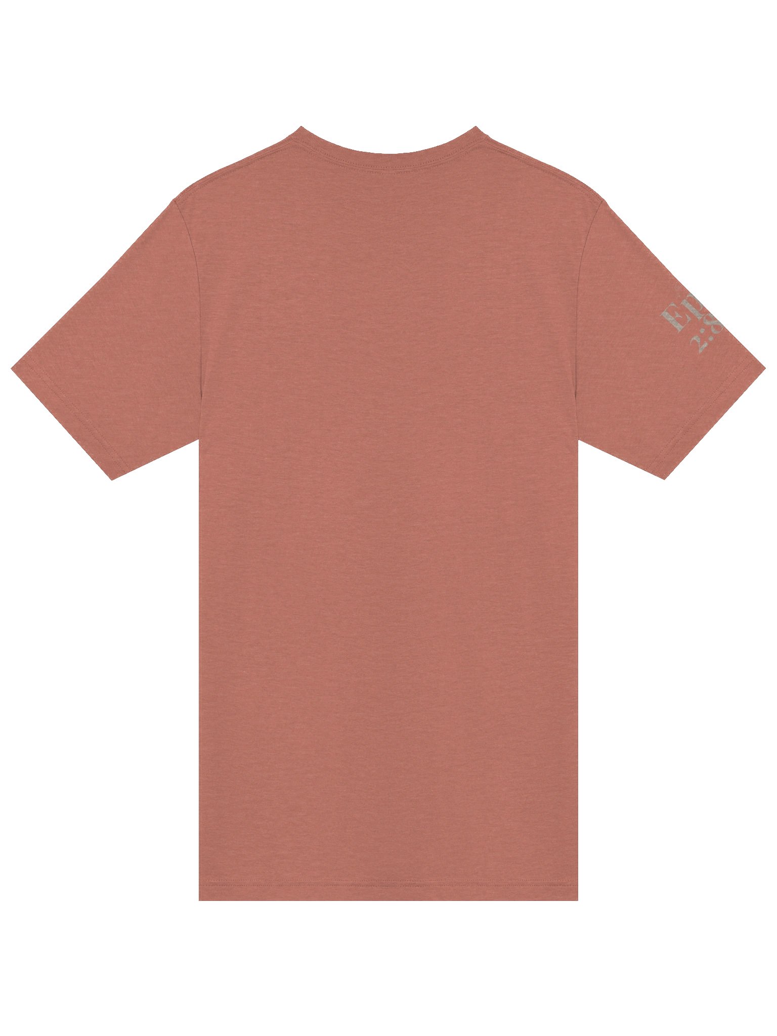 Through Faith Tee – Ephesians 2:8‑9 (Light) \| By Grace Capsule product image (4)