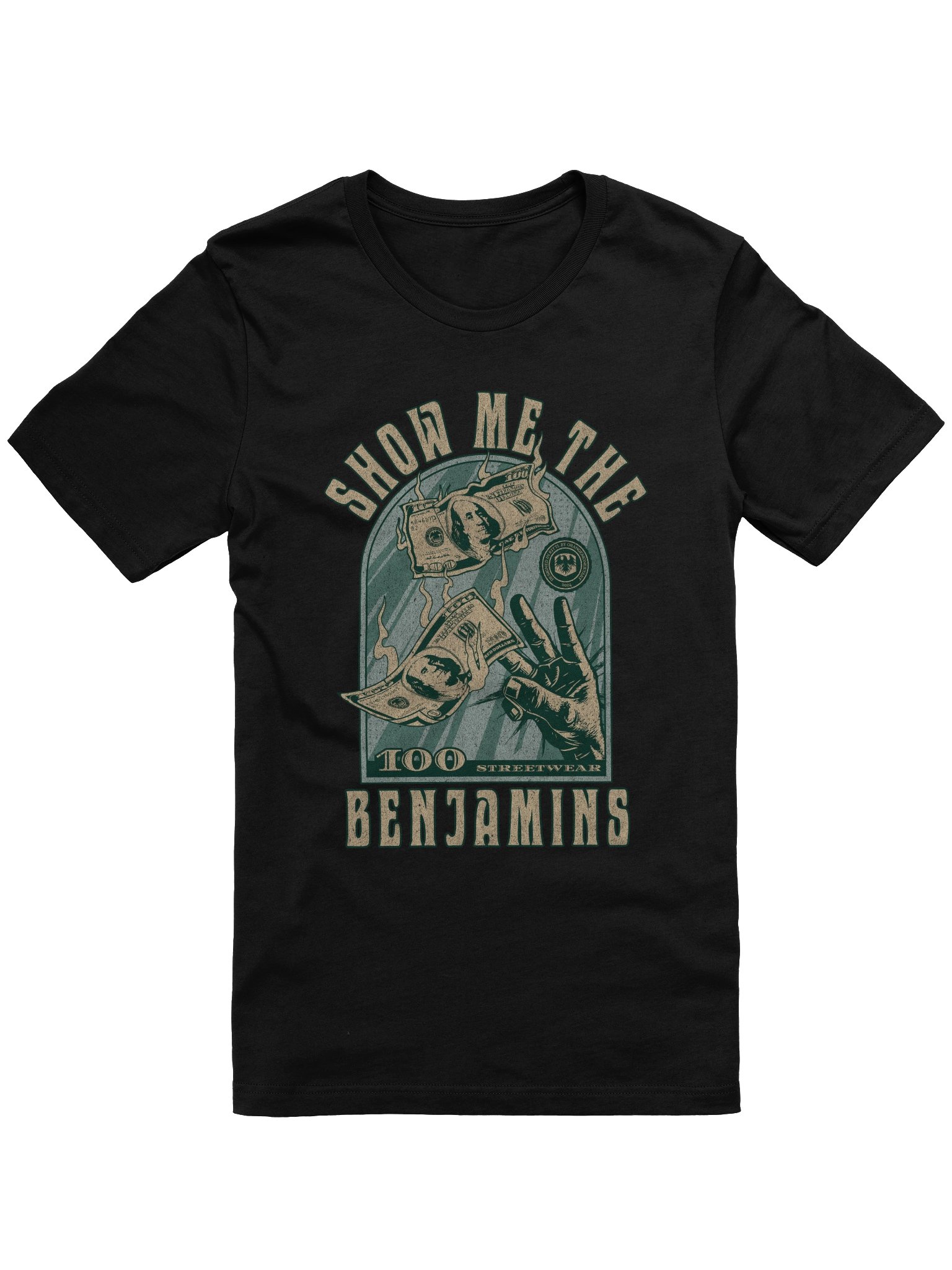 Show Me The Benjamins Streetwear T-Shirt product image (1)