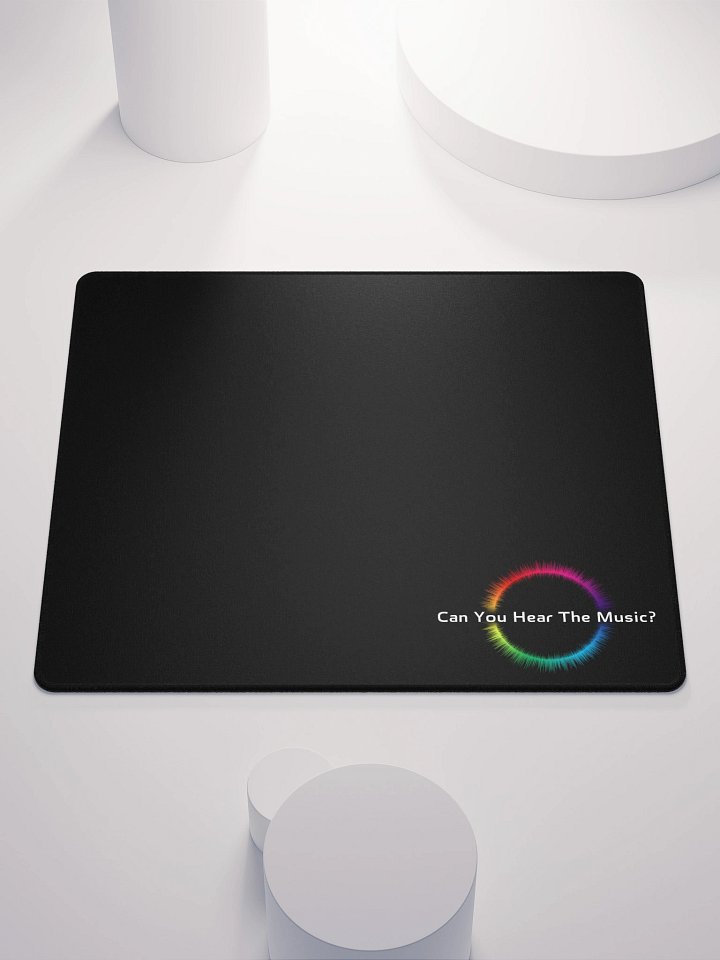 "Can You Hear The Music?" Gaming Mouse Pad product image (2)