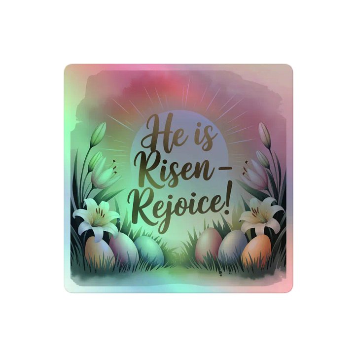 Rejoice: He is Risen Sticker Set product image (2)
