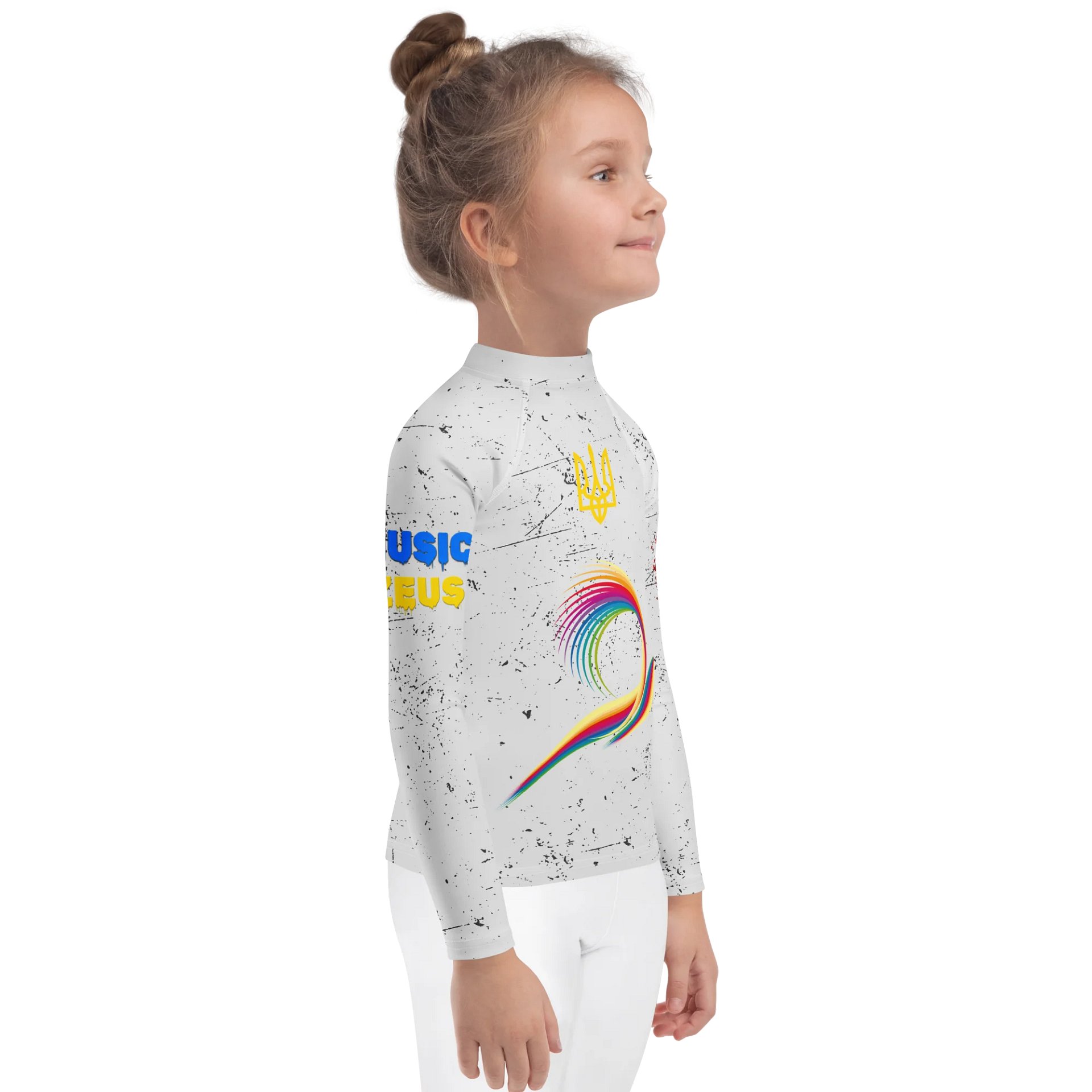 All-Over Print Kids Rash Guard product image (4)