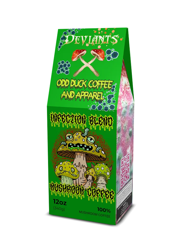 Deviants Infection Blend Mushroom Coffee and Tumbler product image (1)