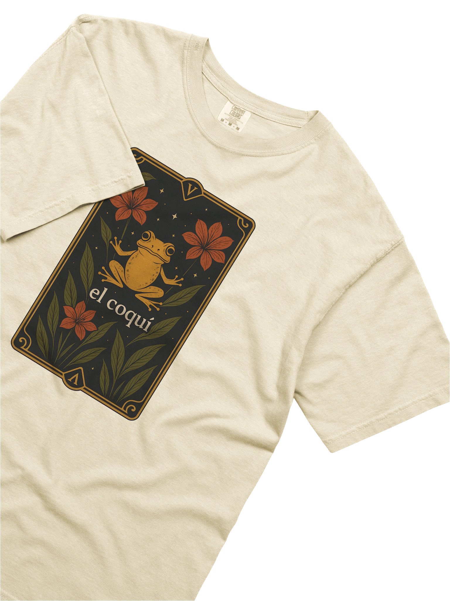 El Coquí Carta Tarot Camiseta Unisex product image (2)